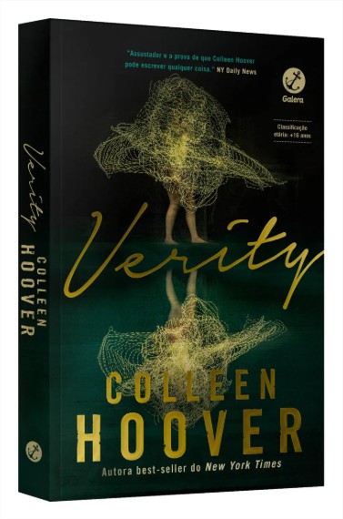 Capa de Livro Verity, de Hoover, Colleen, vol. 1. Editora Galera, capa mole (2020)