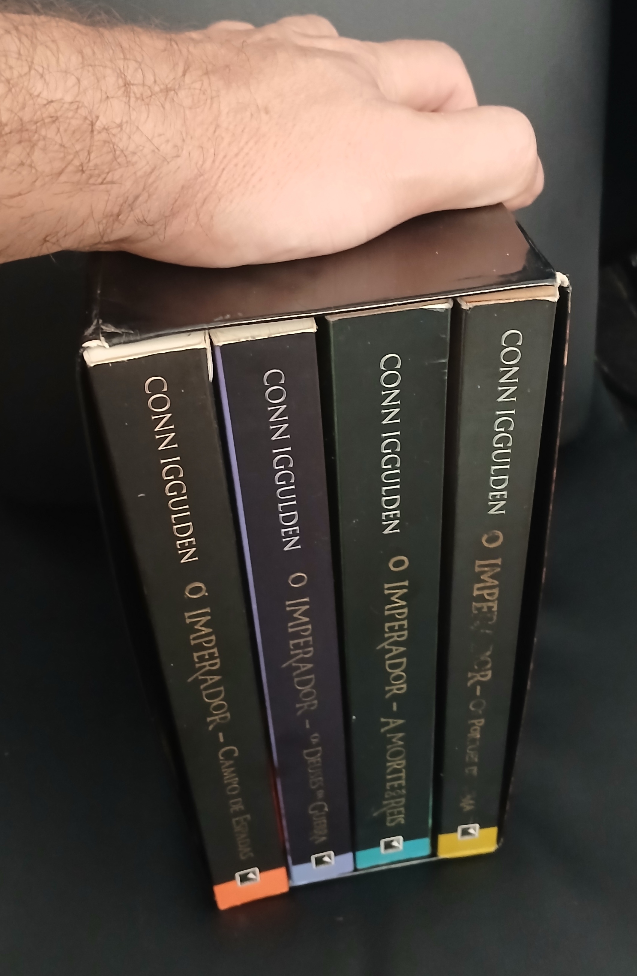 Capa de Box O Imperador (4 volumes), Conn Iggulden - Record