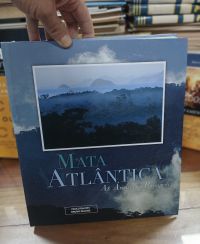 Mata Atlântica Árvores e Paisagem Livro Grande Ilustrado Capa Dura