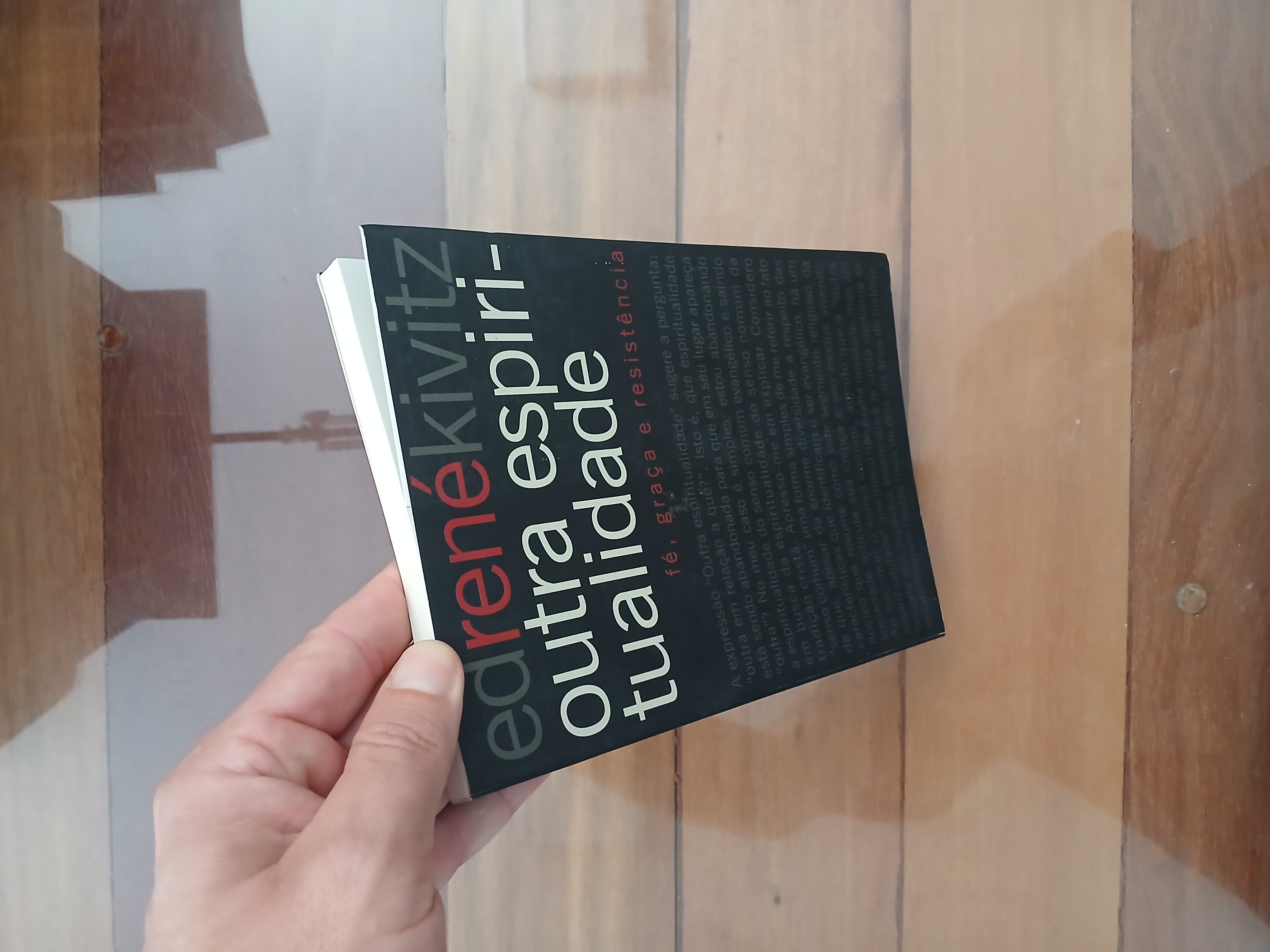 Capa de Livro Outra Espiritualidade, Ed René Kivitz, Mundo Cristão