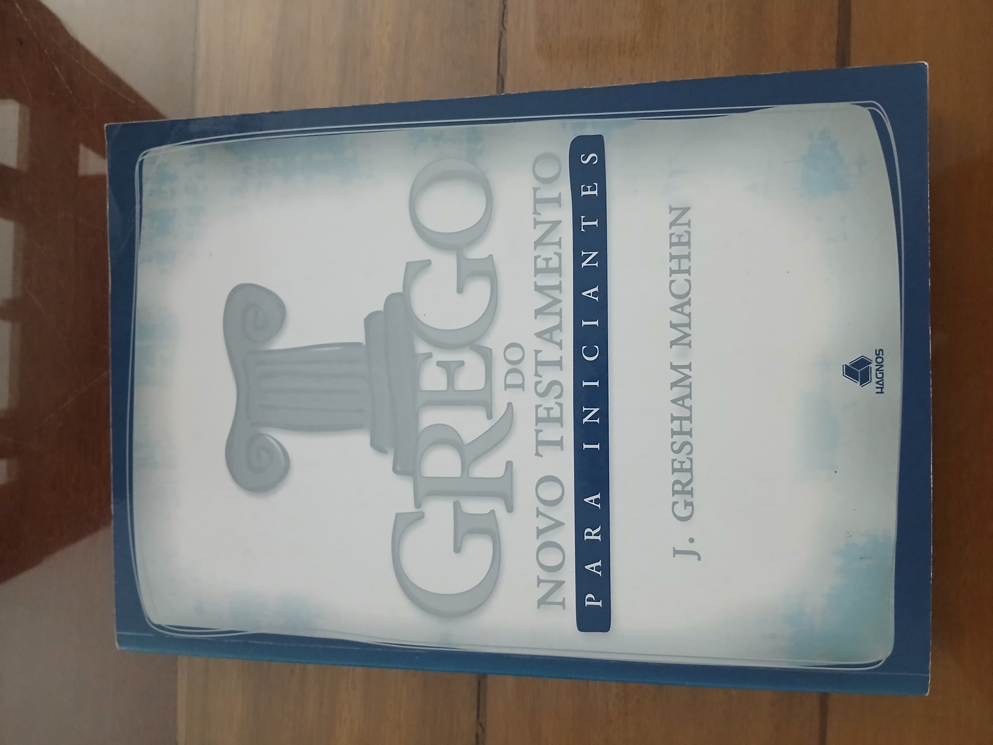 Capa de Gramática do Grego Bíblico do Novo Testamento - Editora Hagnos