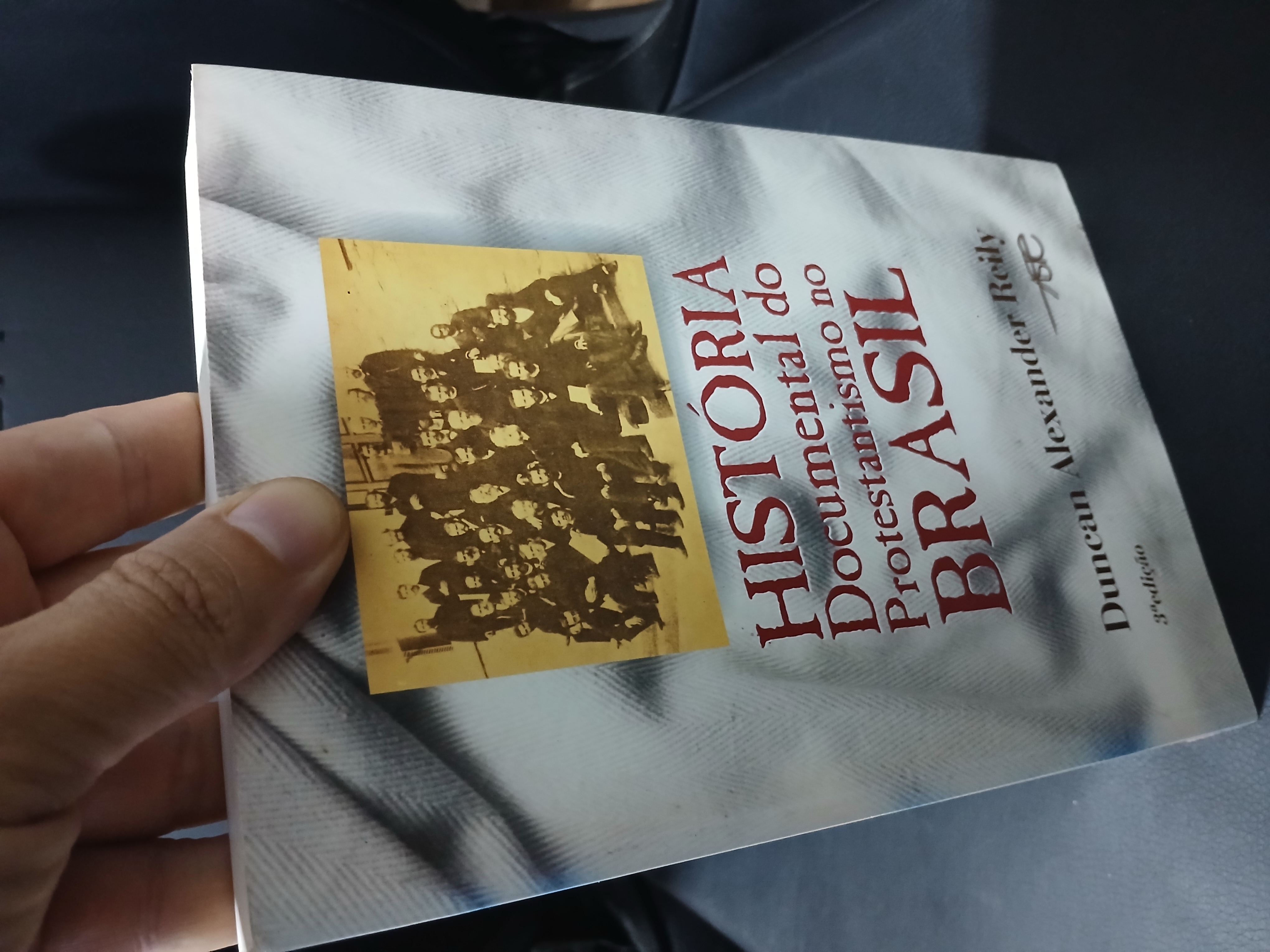 Capa de História Documental do Protestantismo no Brasil, Duncan Alexander Reily - ASTE, 3 ed. - em excelente estado