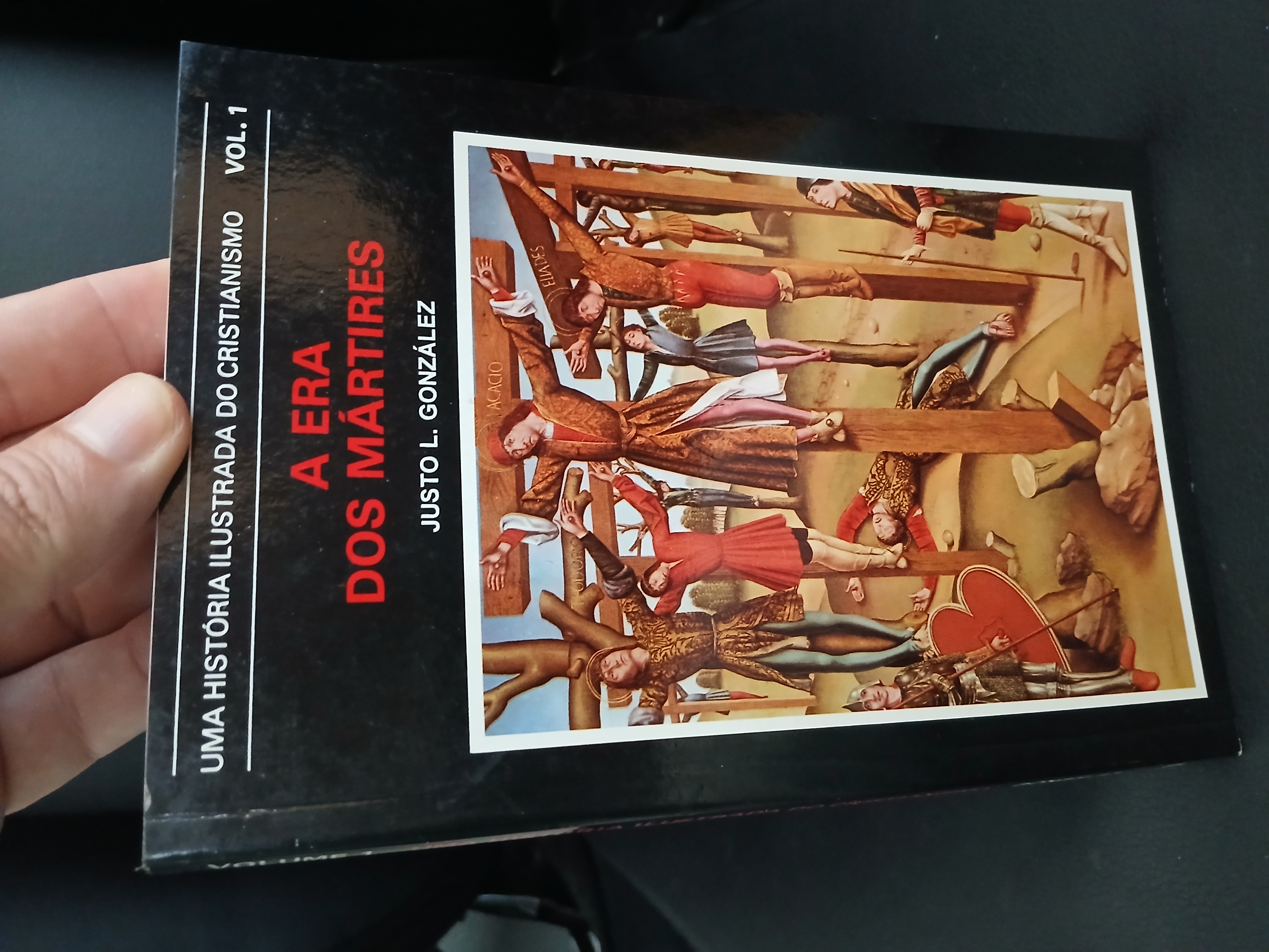 Capa de A Era dos Mártires (Uma História Ilustrada do Cristianismo - Volume 1), Justo L. González - Vida Nova - em ótimo estado