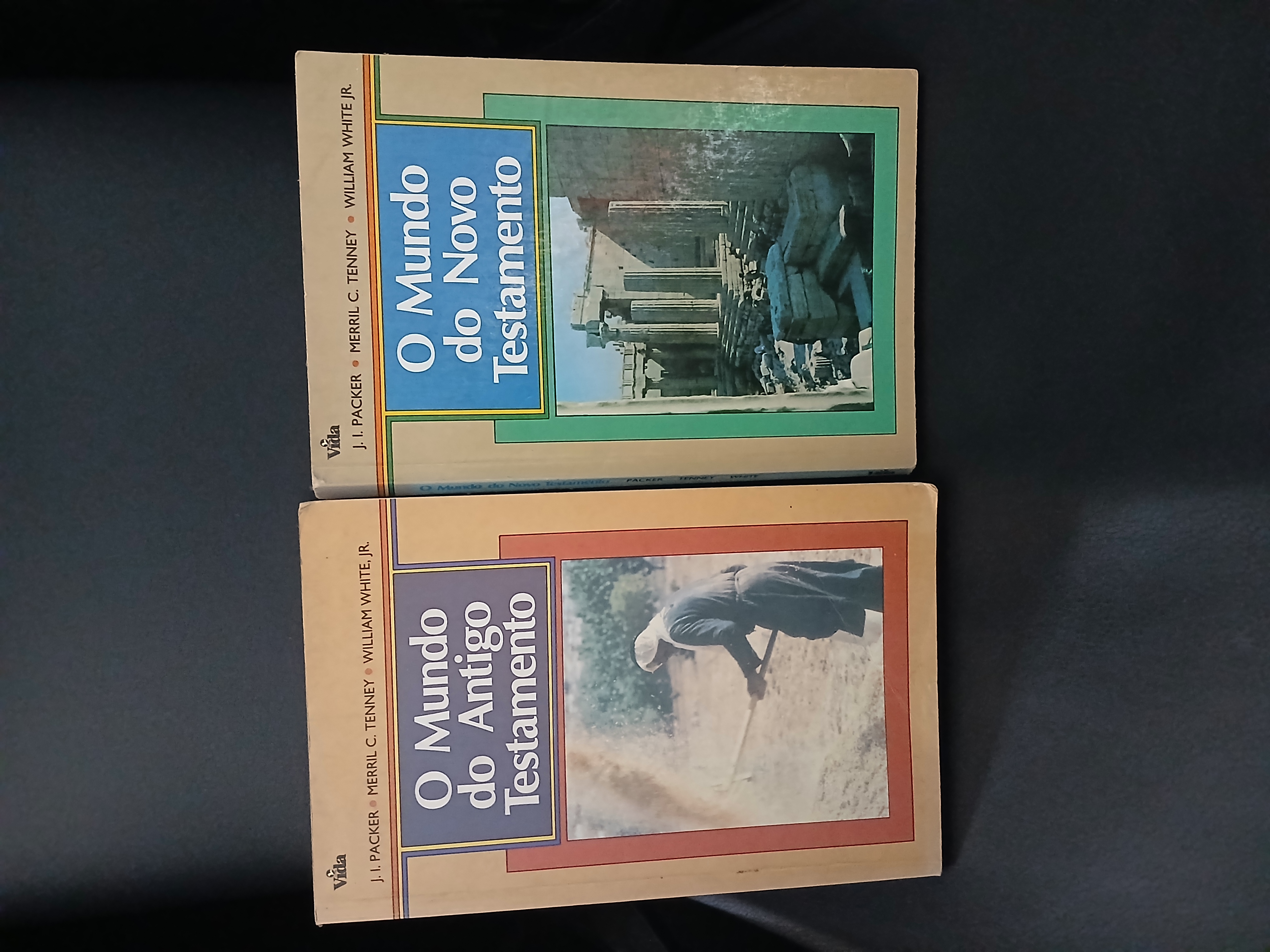 Capa de Kit O Mundo do Antigo Testamento + O Mundo do Novo Testamento, Packer - Vida
