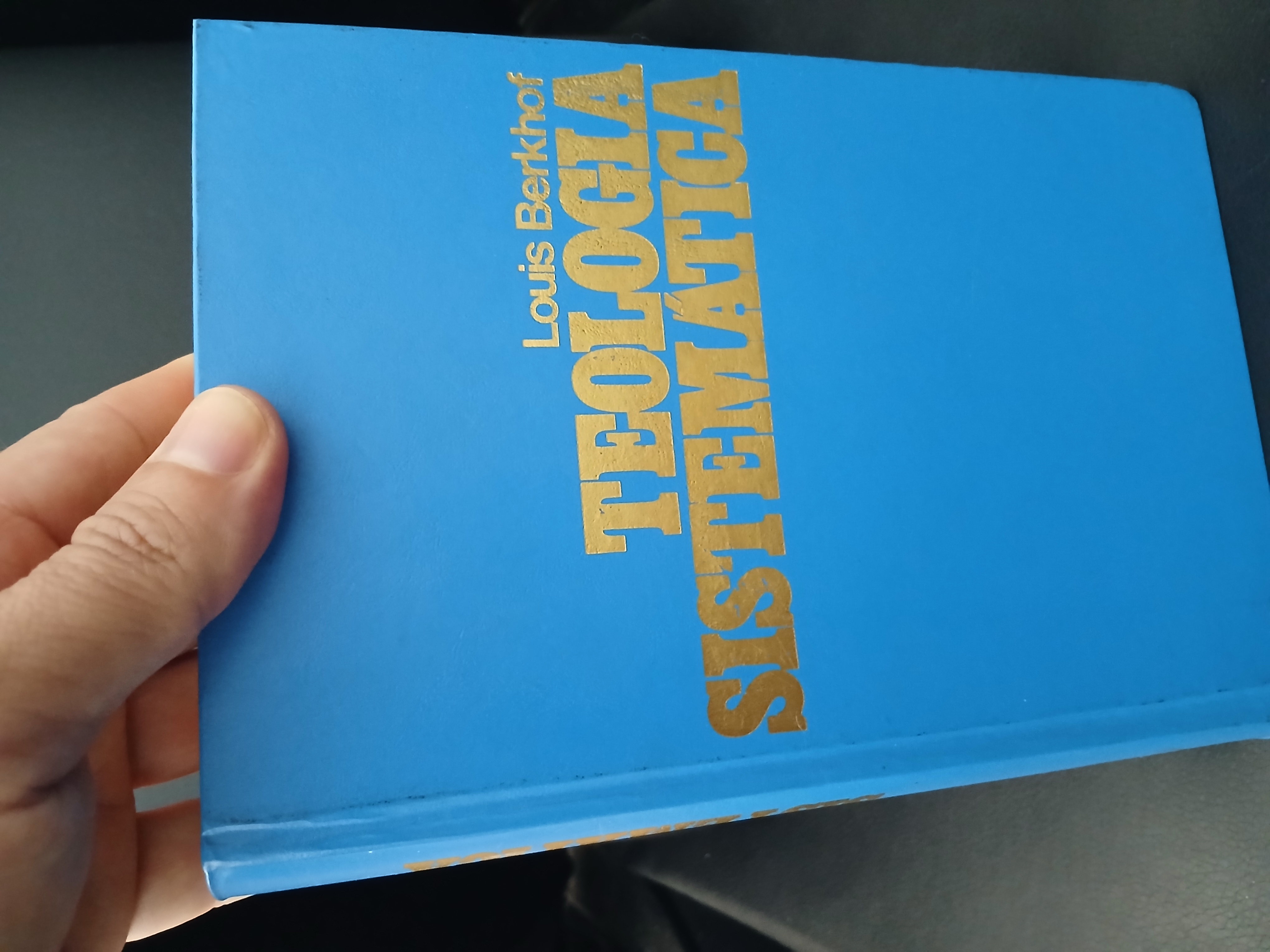 Capa de Livro Teologia Sistemática - Louis Berkhof, 1994 - capa dura