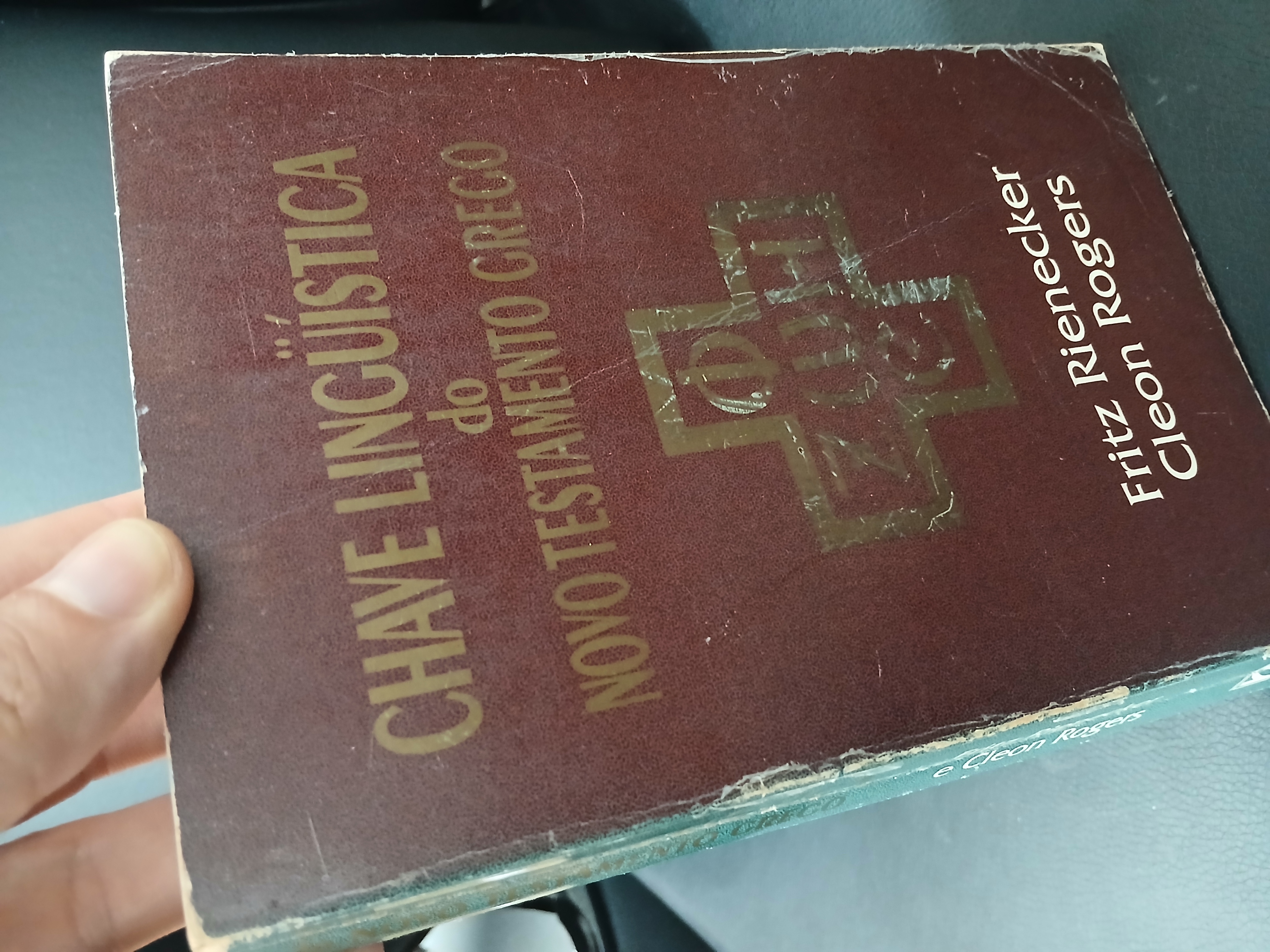 Capa de Livro Chave Linguística do Novo Testamento Grego - Vida Nova