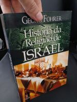 Capa de História da Religião de Israel - Georg Fohrer - Academia Cristã - Antigo Testamento Teologia Bíblica - em ótimo estado